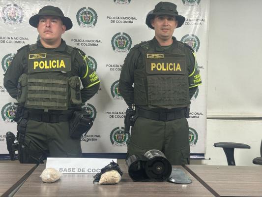 incautación base de coca en modaldiad de ocultamiento 