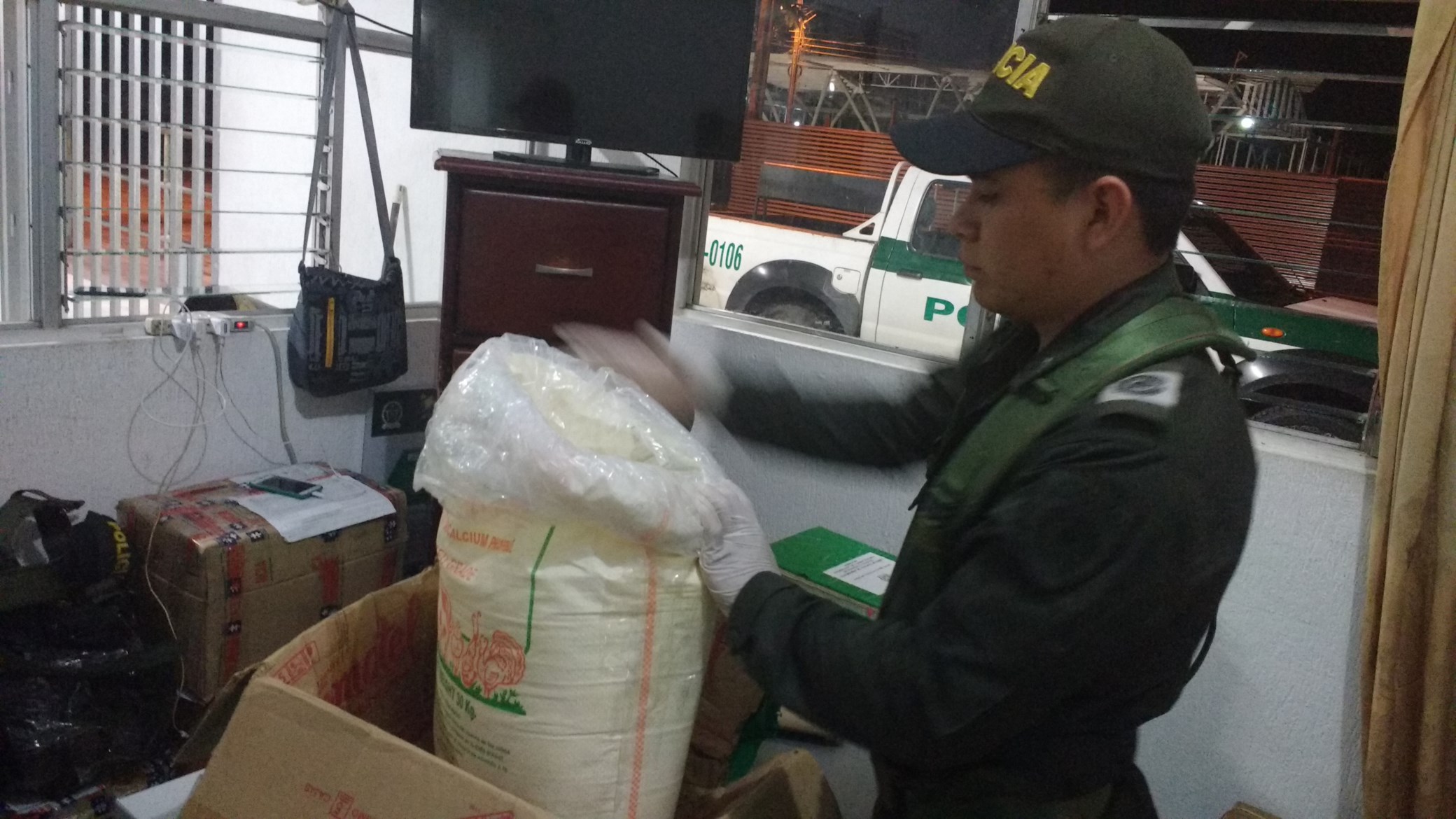 Los narcóticos fueron enviados en la modalidad de encomienda desde el interior del país