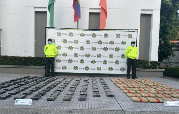 incautación de estupefacientes en Turbo