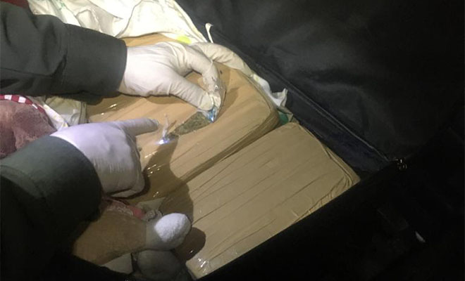 controles permiten la incautación de marihuana