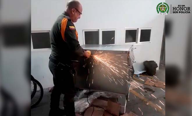 86 Kg. de marihuana fueron hallados en varias empresas de mensajería en Cali