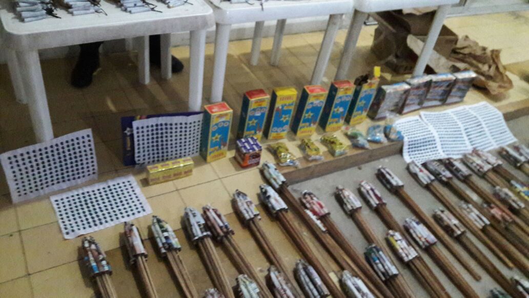 El material incautado tiene un valor de nueve millones de pesos