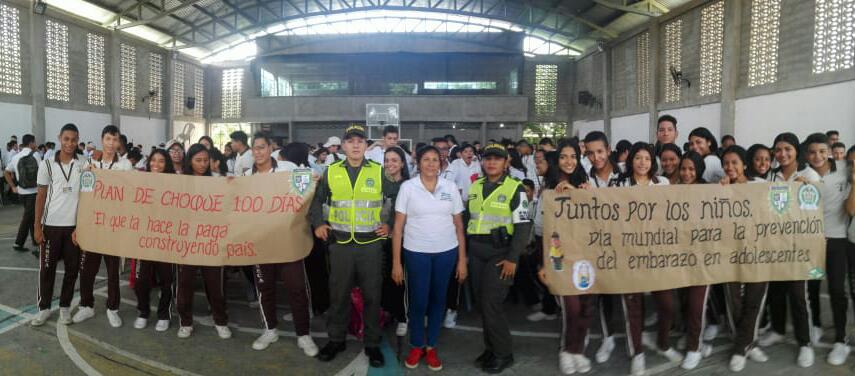 Esta campaña se desarrolló en coordinación con el grupo de trabajadoras sociales y psicólogas de las instituciones educativas.