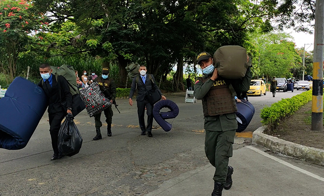 La Escuela de Policía Simón Bolívar recibe a sus estudiantes 