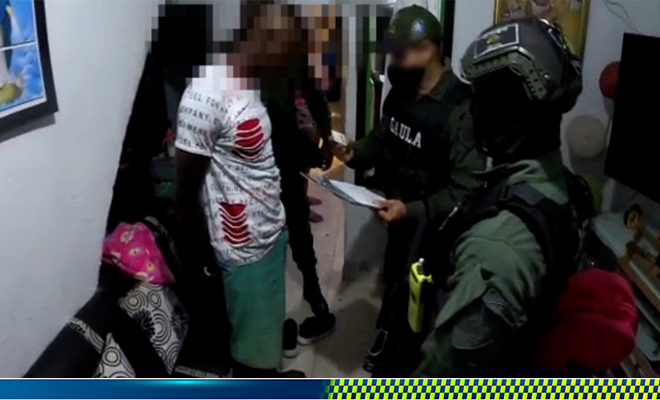 Capturamos 22 integrantes de la 'Inmaculada’ en Tuluá