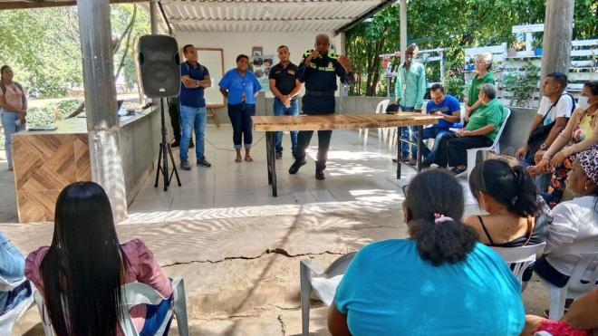 Intervención del señor Capitan Parménides Palacios Rentería