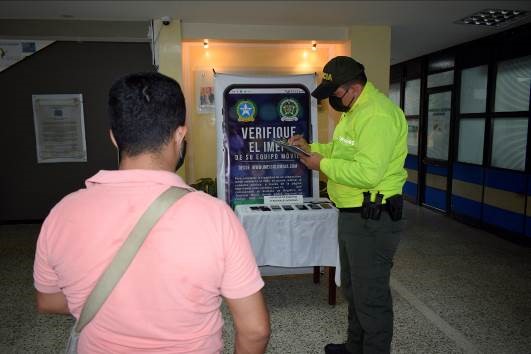 Continuamos con las acciones para contrarrestar el hurto de celulares en Caquetá