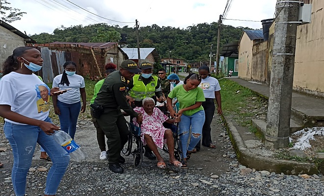 Actividades con adultos mayores 