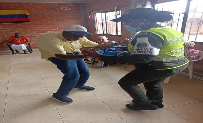 La Policía visitó hogar geriátrico 