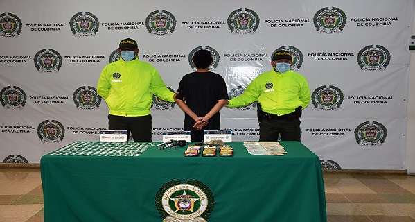Joven de 17 años de edad fue aprehendido en Armenia 
