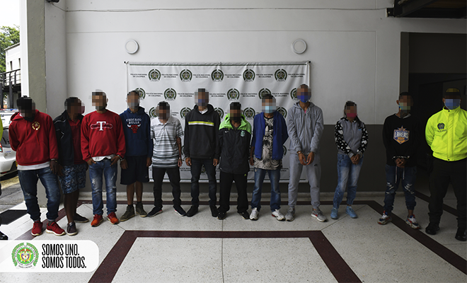 judicializados 13 integrantes del grupo guasimalito