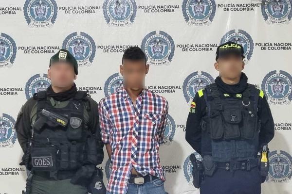 Por orden judicial fue capturado “Kevin” en Valledupar