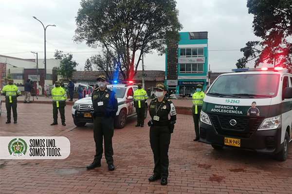 En contra del trabajo infantil, Policía de Cundinamarca hace lanzamiento de grupo