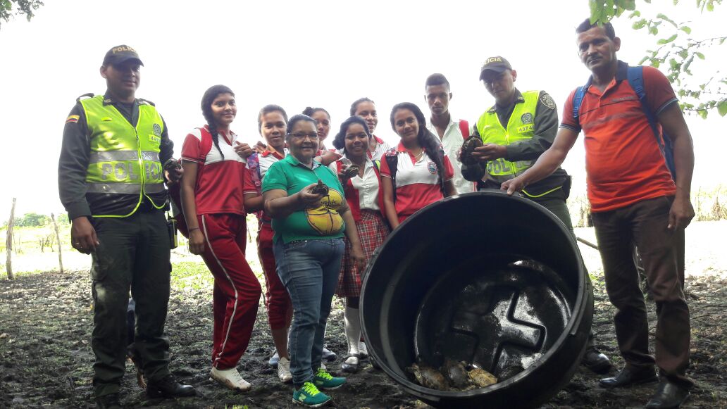 liberacion-hicoteas-cienaga-fauna-silvestre-proteccion ambiental-san sebastian-magdalena