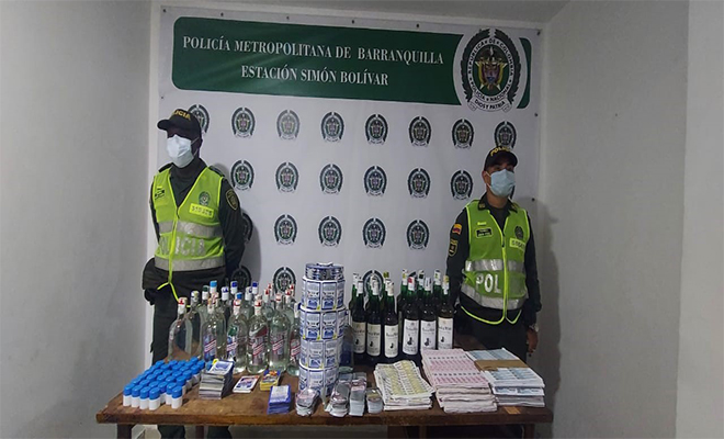La Policía Nacional pone a disposición de Invitamos a los ciudadanos a denunciar a la línea 123, aquellas personas que ponen en riesgo la salud y bienestar de todos los barranquilleros 