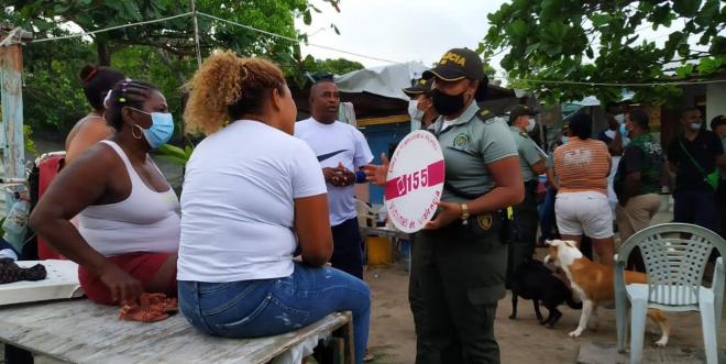 Seguimos liderando campañas para incentivar la denuncia en casos de violencia intrafamiliar o violencia de género.
