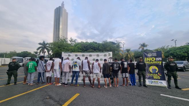 Golpe contundente a la extorsión en Cali, capturados a los “V3”