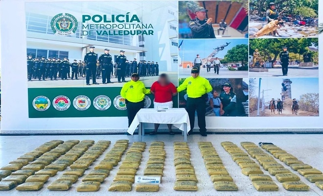 Incautadas 137.000 dosis de marihuana en el barrio Mareigua de Valledupar