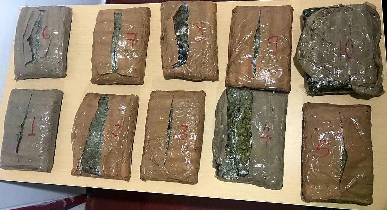 Marihuana incautada en Sutatenza