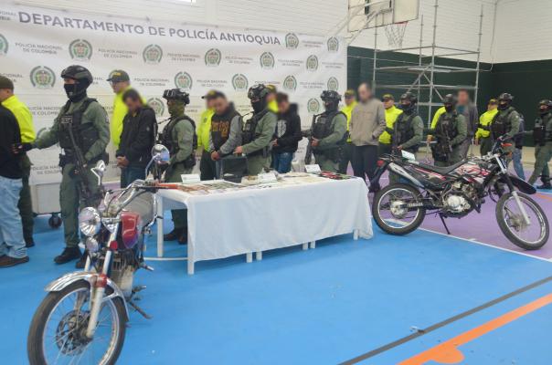  Capturados por tráfico de estupefacientes