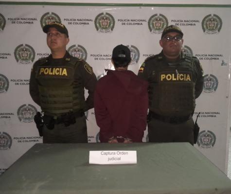 Capturado mediante por orden judicial