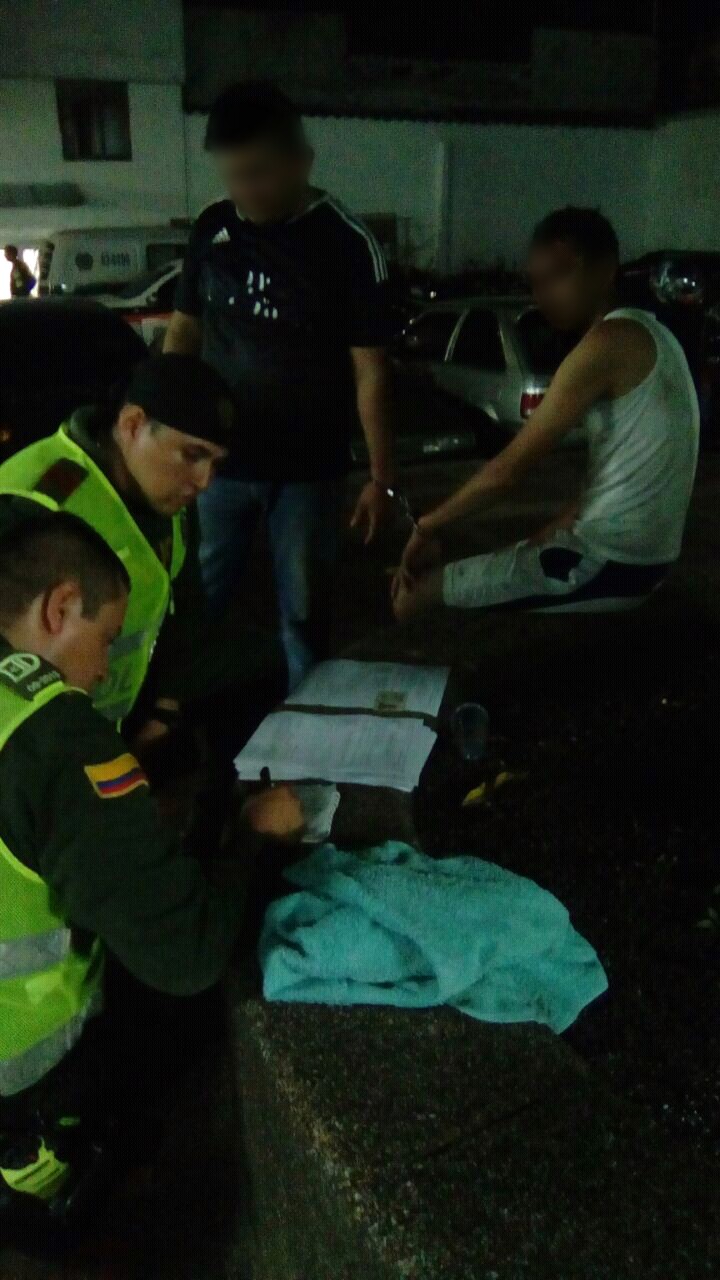 Dos homicidas capturados en flagrancia