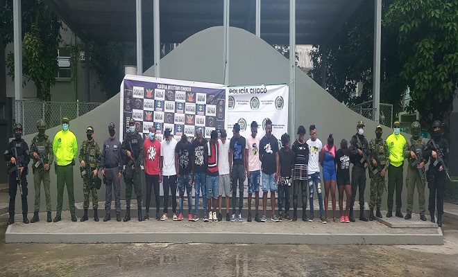 Mega operación contra la extorsión deja 25 ‘símbolos del mal’ capturados y 05 adolescentes aprehendidos