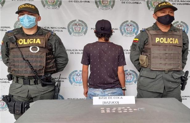 Adolescente fue aprehendido en Quimbaya