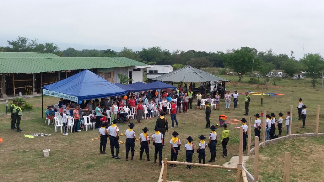 Llevamos seguridad y alegría a los niños 