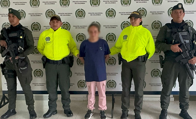 Capturada reclutadora de menores de edad en el Cauca