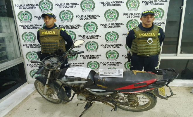 En Magangué, la recuperación de motocicletas robadas aumentó un 25 % gracias a operativos policiales y estrategias integrales.
