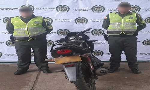 Se logró la recuperación de cuatro motocicletas y un vehículo avaluados en $52.500.000