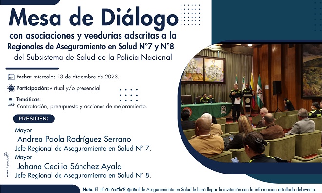 Mesa de diálogo “Un espacio de participación e interlocución con nuestros usuarios” RASES 5 y 6