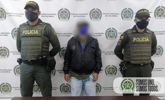 Cuatro capturados por desplazamiento, extorsión, acceso carnal y tráfico de estupefacientes