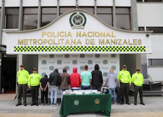 siete ciudadanos fueron capturados en ocho allanamientos 