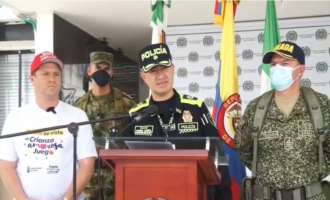 Rueda de prensa operación Carbalá