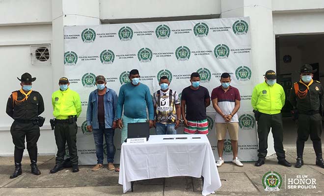 Capturado alias ꞌJhonꞌ y cinco personas más por los delitos de concierto para delinquir y apoderamiento de hidrocarburos