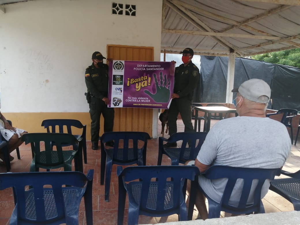 Llegamos a los hogares santandereanos para prevenir la violencia intrafamiliar
