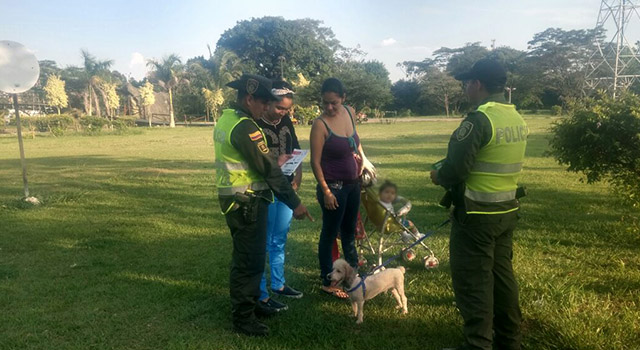 Con pedagogía promovemos la sana convivencia-metenses-policía