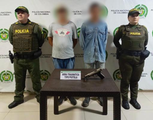  ‘Plan candado’ permitió a la Policía capturar a dos sujetos por hurto y recuperar los elementos robados 