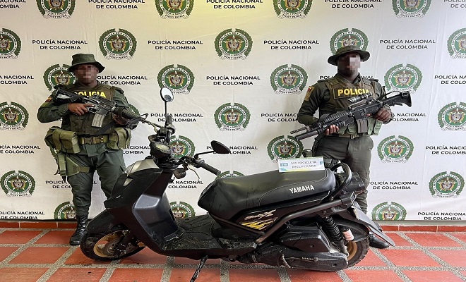 En diferentes acciones operativos recuperamos tres motocicletas hurtadas