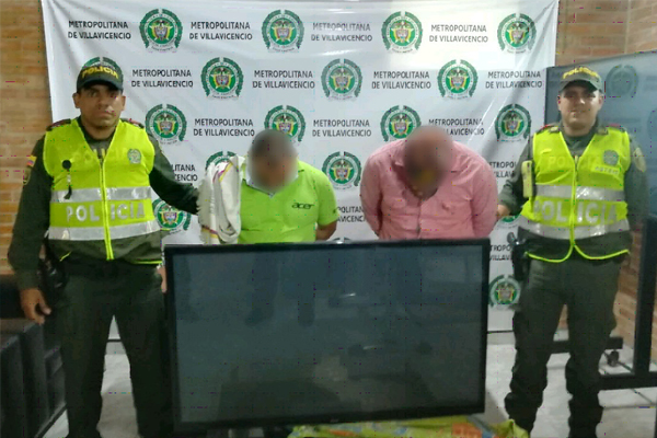 Una llamada de la comunidad evitó que se dieran a la huida