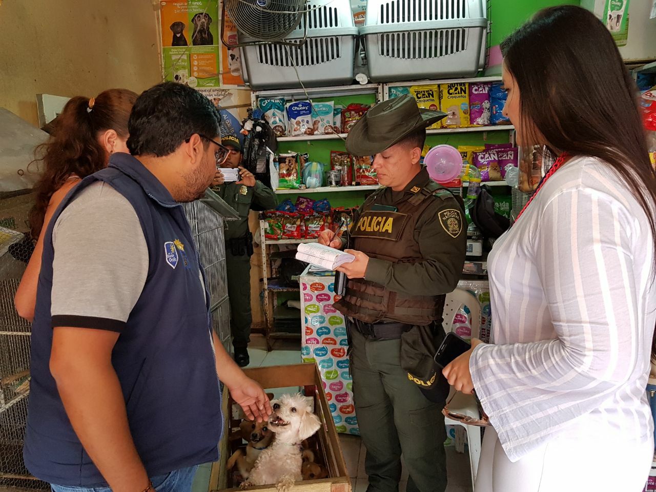 policia-en-ocana-toma-medidas-por-caso-de-maltrato-animal