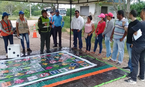 Se visualizará el comportamiento de los usuarios viales en las principales vías del departamento