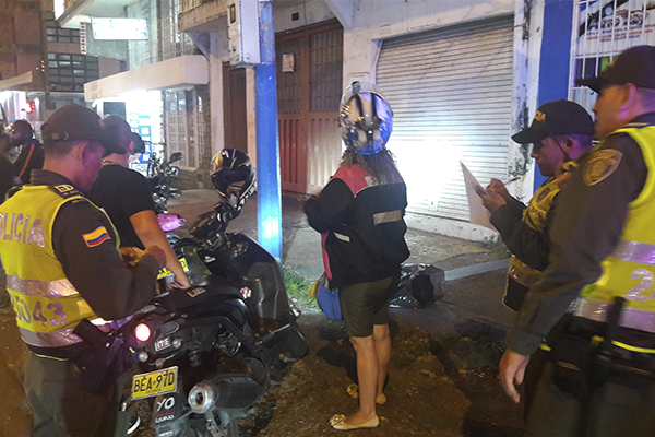 Con marcación de motos, bicicletas y un apoyo del tren administrativo se busca reducir las acciones delincuenciales en toda la ciudad