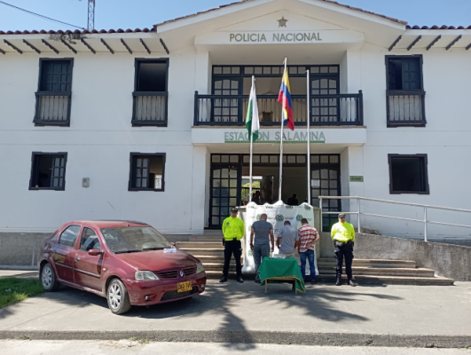 Policía capturó a los presuntos responsables del millonario robo a una joyería en Salamina