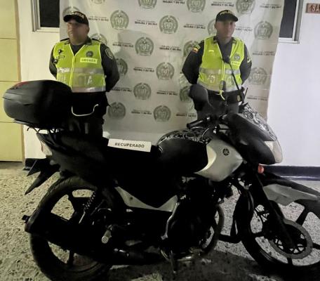 Se logró la captura de dos personas por los delitos de receptación, y la recuperación de cuatro motocicletas y dos vehículos