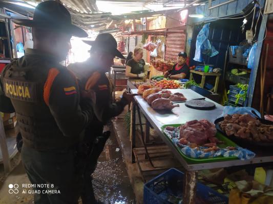 Controles de venta de carne en malas condiciones de salubridad