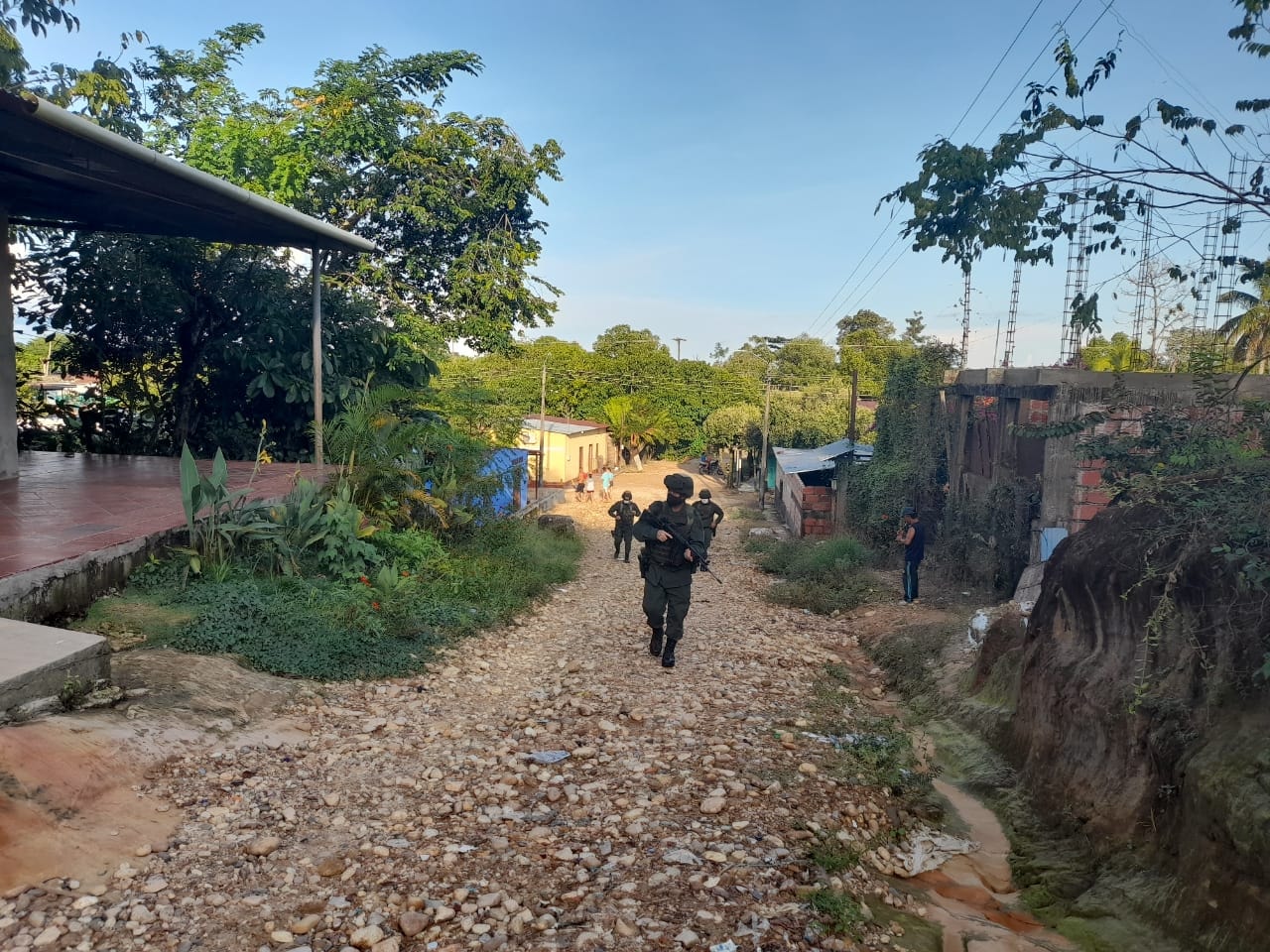 Policía en La Gabarra fortalece las actividades de control territorial