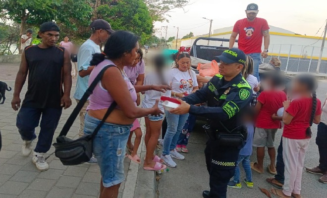 Policía con la comunidad